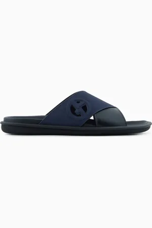 Giorgio Armani Sandalias de piel y grogr??n