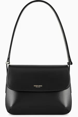 Giorgio Armani Bolso la Prima tama??o mediano de piel graneada