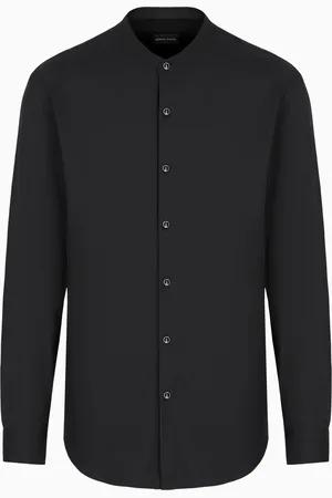 Giorgio Armani Camisa Icon de tejido liso el??stico de algod??n