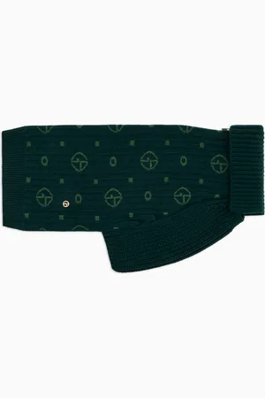 Giorgio Armani Jersey de lana virgen y cachemira con monograma en tejido jacquard Poldo x
