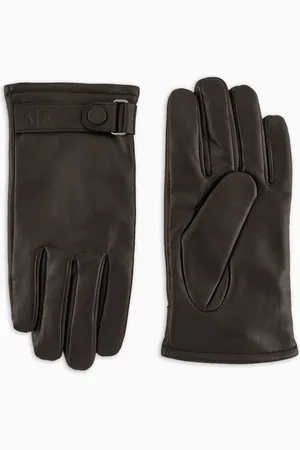 Armani Exchange Guantes de cuero