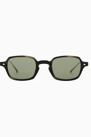 Giorgio Armani Gafas de sol rectangulares para hombre