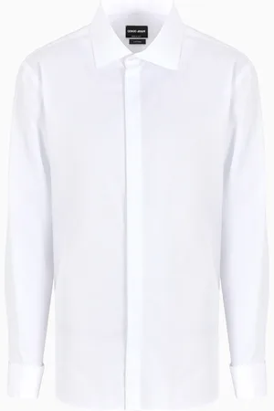 Giorgio Armani Camisa regular fit en algod??n de m??xima calidad