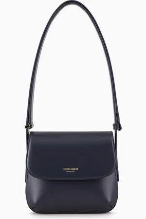 Giorgio Armani Bolso la Prima de piel graneada