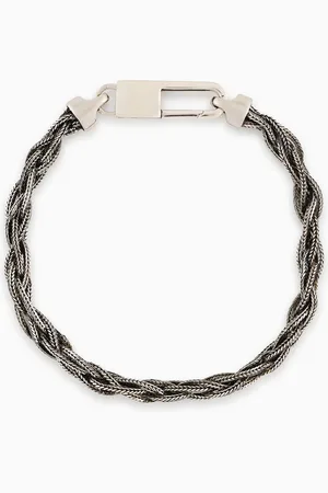 Giorgio Armani Pulsera de plata 925 trenzada