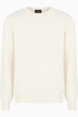 Giorgio Armani Jersey de cuello redondo de cachemir