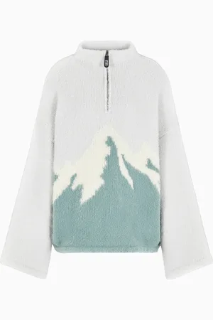 Giorgio Armani Abrigo en mezcla de cachemir, alpaca y seda laminada Neve