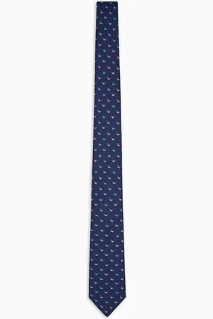 Giorgio Armani Corbata de seda estampada