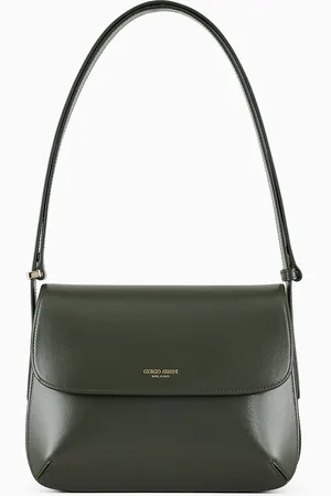 Giorgio Armani Bolso la Prima tama??o mediano de piel graneada