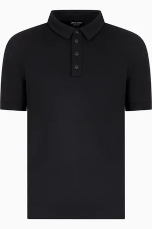 Giorgio Armani Polo en interlock de cachemir puro