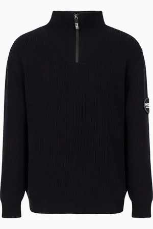 Giorgio Armani Jersey de cuello redondo de cachemir