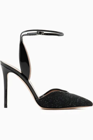 Giorgio Armani Zapato de sal??n de charol y strass