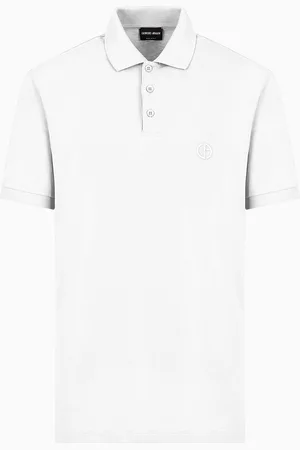 Giorgio Armani Polo de piqu?? de algod??n el??stico