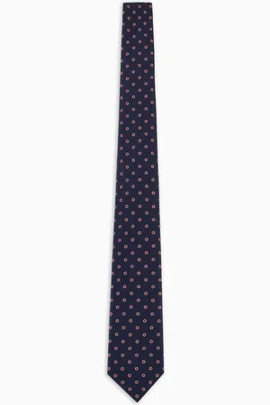 Giorgio Armani Corbata de tejido jacquard de seda pura