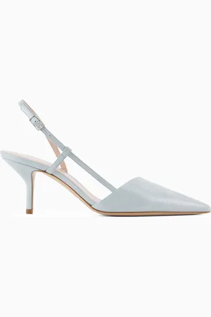 Giorgio Armani Zapatos destalonados de ante laminado
