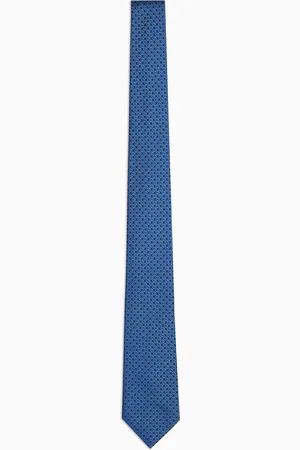 Giorgio Armani Corbata de tejido jacquard de seda con monograma
