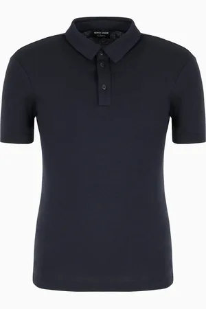 Giorgio Armani Polo en interlock de cachemir puro