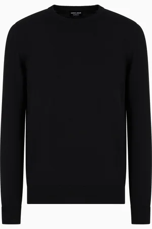 Giorgio Armani Jersey de cuello redondo de cachemir