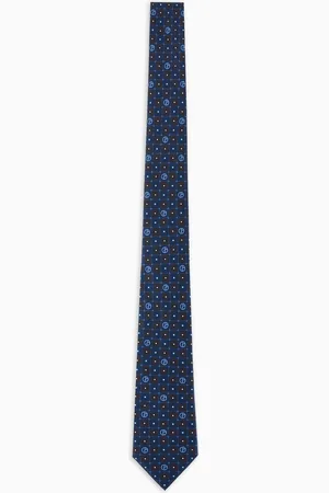 Giorgio Armani Corbata de seda estampada