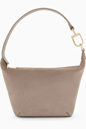 Giorgio Armani Bolso hobo la Prima Soft tama??o peque??o de ante