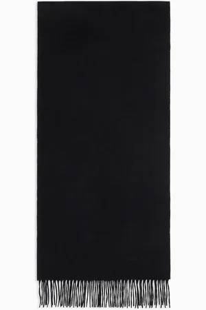 Giorgio Armani Bufanda de cachemir con logotipo bordado