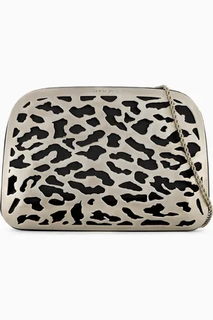 Giorgio Armani Bolso de mano la Prima de raso y metal