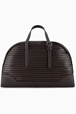 Giorgio Armani Bolso de napa plisada