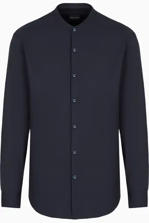 Giorgio Armani Camisa Icon de tejido liso el??stico de algod??n