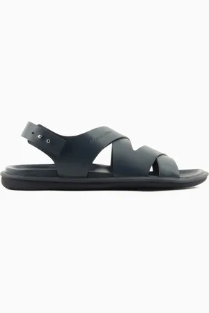 Giorgio Armani Sandalia trenzada en piel