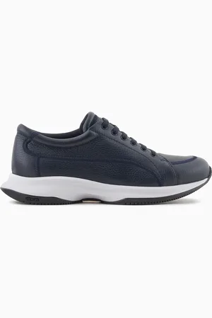 Giorgio Armani Deportivas de piel y tejido