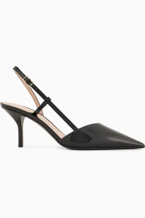Giorgio Armani Zapato destalonado de piel