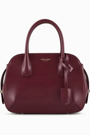 Giorgio Armani Bolso ba??l la Prima tama??o peque??o de piel graneada