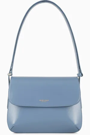 Giorgio Armani Bolso la Prima tama??o mediano de piel graneada
