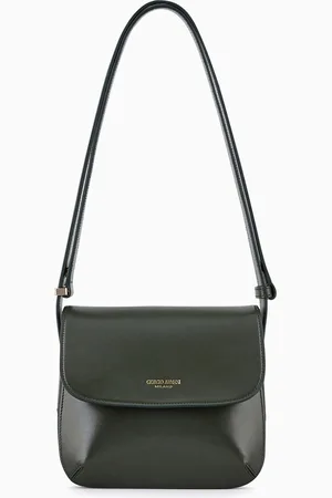 Giorgio Armani Bolso la Prima de piel graneada