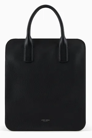 Giorgio Armani Bolso shopper de piel