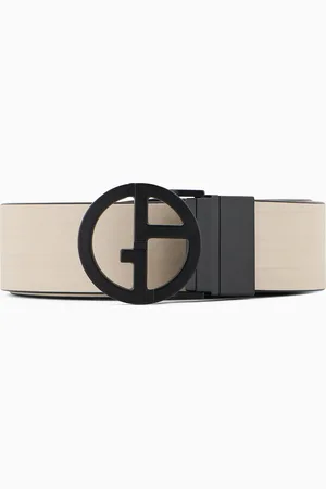 Giorgio Armani Caja regalo con cintur??n reversible y doble hebilla con hebij??n