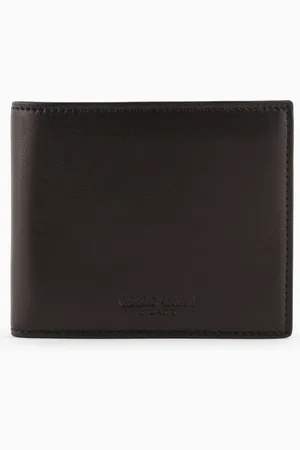 Giorgio Armani Cartera plegable de napa