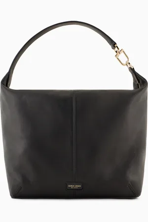 Giorgio Armani Bolso hobo la Prima Soft tama??o maxi de napa ASV