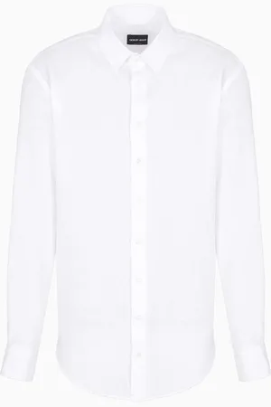 Giorgio Armani Camisa regular fit en lino