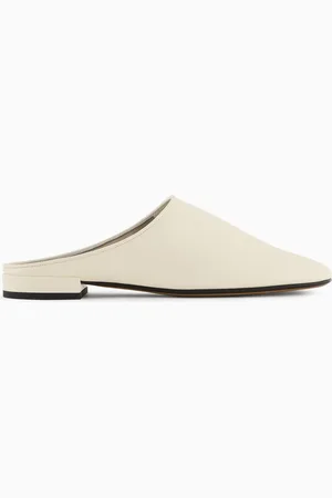 Giorgio Armani Zuecos de piel de becerro x 10 Corso Como