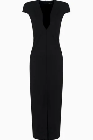 Giorgio Armani Vestido de tubo en punto milano de mezcla de viscosa