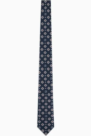 Giorgio Armani Corbata de seda estampada