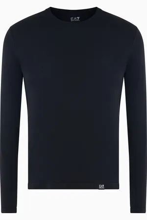 EA7 Camiseta de manga larga Dynamic Athlete en tejido técnico