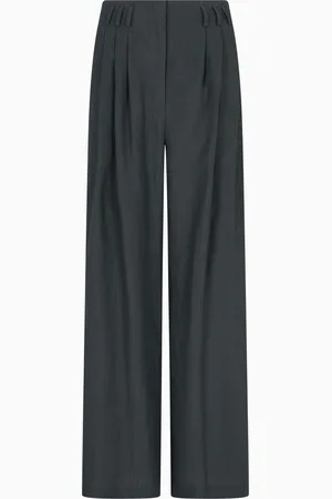 Giorgio Armani Pantalones anchos de lino