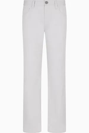 Giorgio Armani Pantalones cinco bolsillos regular fit de algod??n el??stico