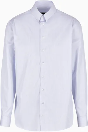 Giorgio Armani Camisa regular fit de algod??n con rayas