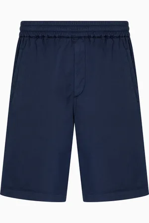 Giorgio Armani Bermudas de gabardina de algod??n el??stico