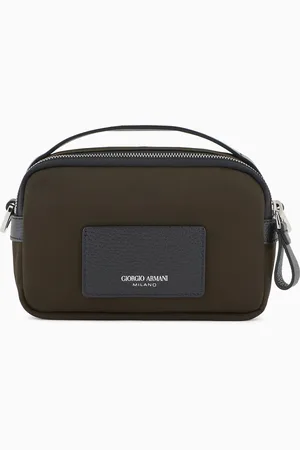 Giorgio Armani Ri??onera de piel