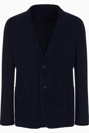Giorgio Armani Chaqueta de abotonadura sencilla Icon de cupro