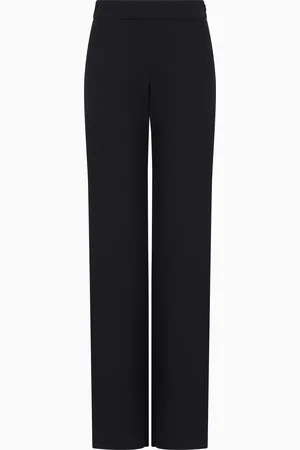 Giorgio Armani Pantalones de crep?? de lana
